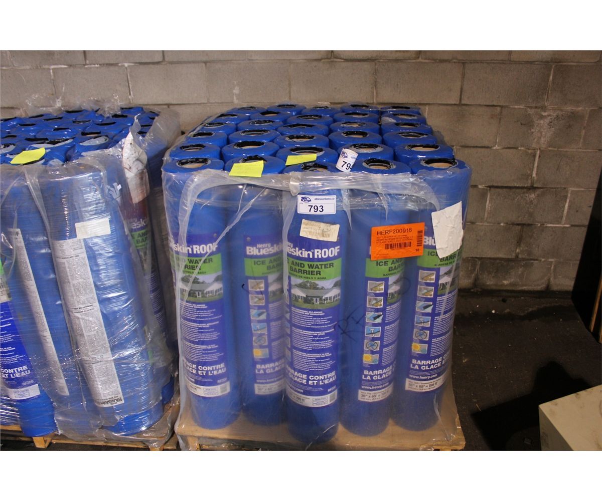 WHOLESALE OFF-SPEC STANDARD TEMP ICE AND WATERSHIELD (30 ROLLS)